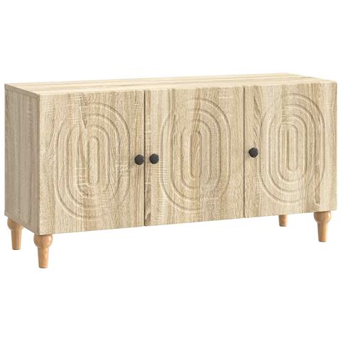Mobile TV Rovere Sonoma 99 x 34,5 x 50 cm Legno ingegnerizzato - Foto 1