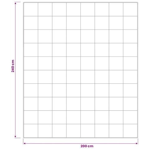 Set di piumone e cuscini 3 pz 200x240 cm Estate 140 GSM Lana - Foto 10