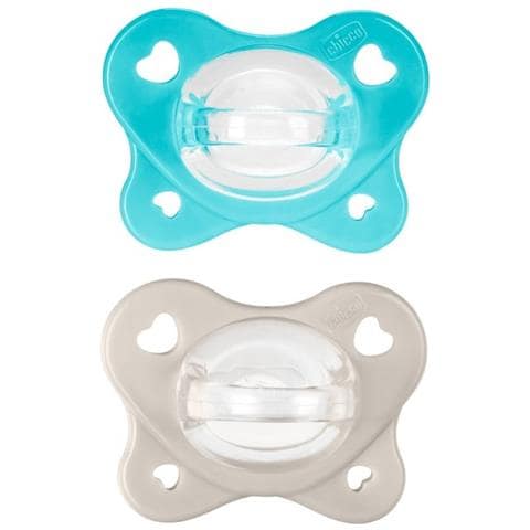 Dual Soft Succhietto Azzurro 6-16 Mesi 2 Pezzi - Foto 1