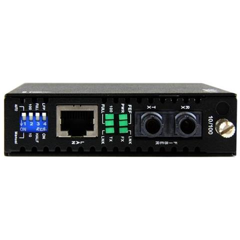 Convertitore media fibra multimodale 10/100 Mbps ST 2 km - Foto 4