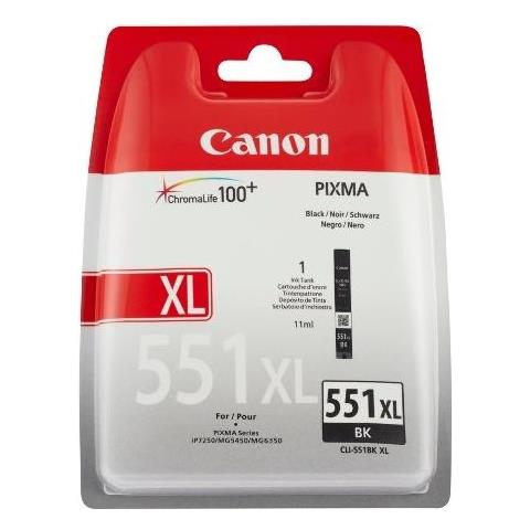 CLI-551XL BK Cartuccia Ink Originale Nera per Canon PIXMa MG6350 Capacità 4425 Pagine - Foto 11