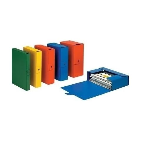 Raccoglitore per documenti Eurobox C3205 - Cartone - Blu - 5 / Pacco - Foto 1