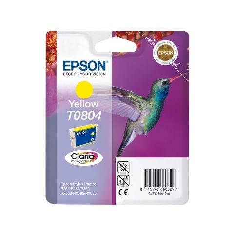 Cartuccia Epson C13t08044010 T0804 Yellow Originale - Foto 1