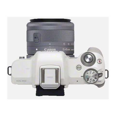 EOS M50 Set bianco + EF-M 15-45 - Foto 14