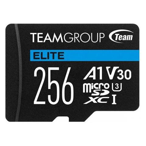Elite A1 - Flash-speicherkarte (sd-adapter Inbegriffen) - 256 Gb - A1 / Video Class V30 / Uhs-i U3 - Microsdxc - Foto 1