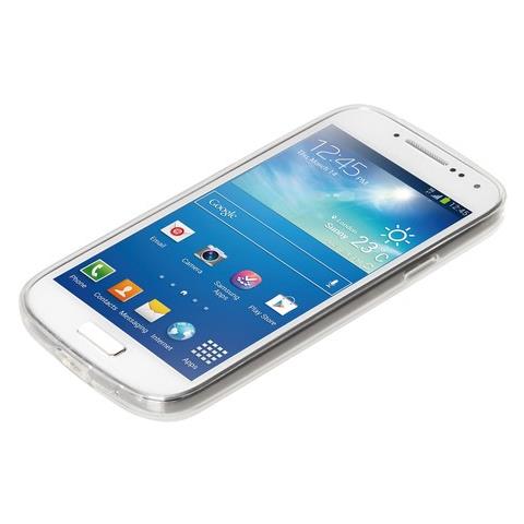 Clear Cover, Cover Trasparente Rigida Con Cornice In Gomma - Samsung Galaxy S4 Mini - Foto 3