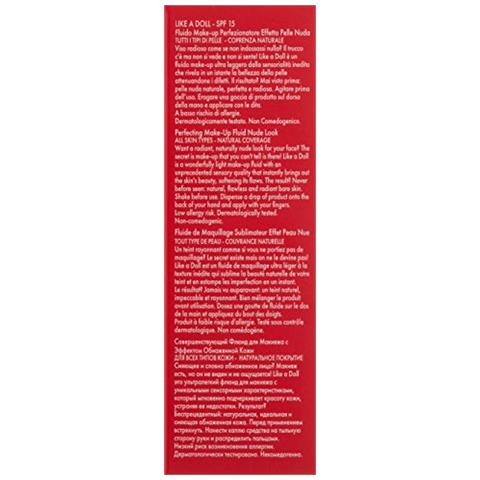 Like A Doll Fondotinta Effetto Pelle Nuda Tonalità 030 Natural Beige - Foto 3