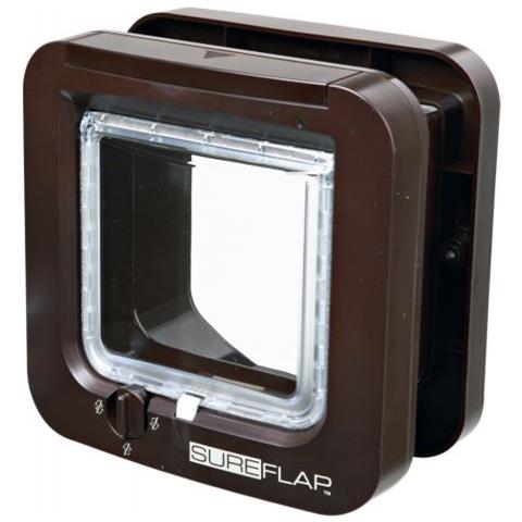 Sureflap Botola Microchip Brown 21x21 Cm - Foto 1