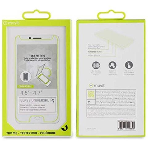 Pellicola Vetro Temperato 4,5-4,7 Universale "" - Foto 2