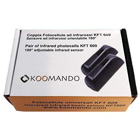 Coppia Di Fotocellule Universale Girevole 180 - Alimentazione Universale Esterno Di Alimentazione 12 - 24 V Ac-dc - Fotocellula - Adattabile A Qualsiasi Installazione Applicazione A Parete Porte Da Garage Automazione Sicurezza - Foto 4