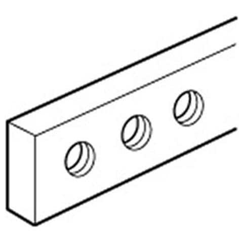 Barre Cuivre A Trous12x4mm - 037389 - Foto 1