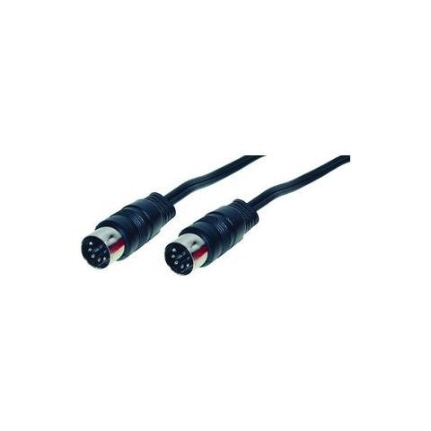 Basic-s Audiokabel, 5 Pol Din Stecker - 5 Pol Din Stecker, 5,0 M, Im Polybeutel Mit Eurolochung (bs10005) - Foto 2