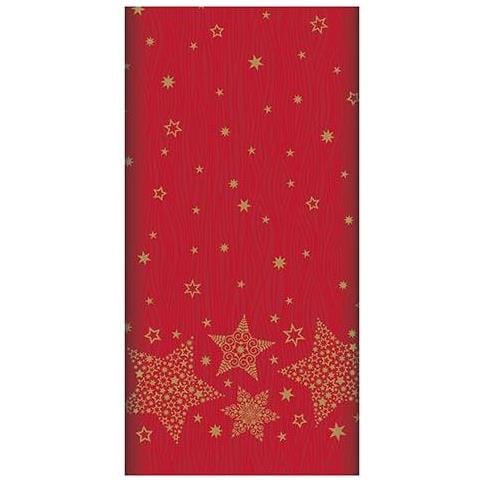 88658 - Rechteckig - Rot - Zellulose - Tischdecke - Christmas Pattern - 1800 Mm (88658) - Foto 1