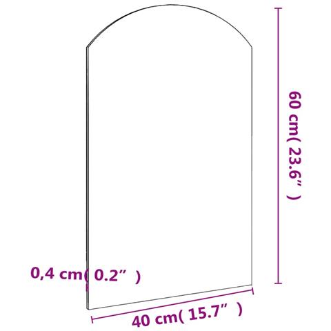 Specchio 60x40 Cm In Vetro - Foto 5
