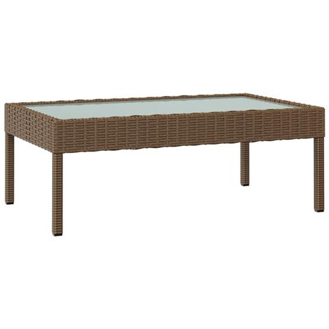 Set Divani Da Giardino 16 Pz Con Cuscini In Polyrattan Marrone - Foto 10