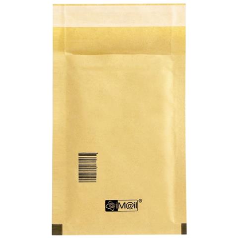 Busta Imbottita Pluriball Tipo D 18x26 Cm Pack 100pz Avana - Foto 1