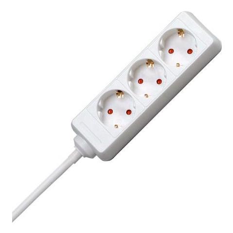 Kopp 128690659 Interno 3ac Outlet (s) 5m Rosso, Bianco Prolunghe E Multiple - Foto 1