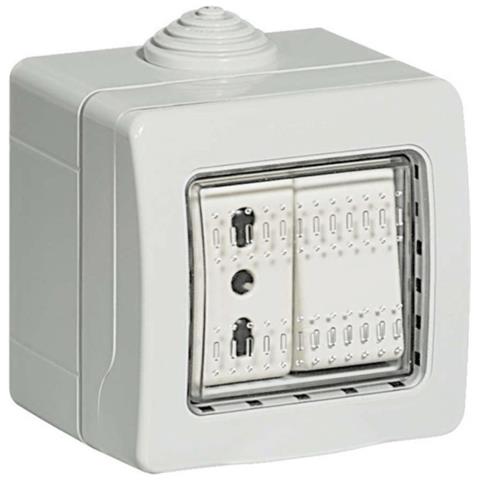 Kit Presa Bipasso+deviatore In Custodia Ip55 - Foto 1