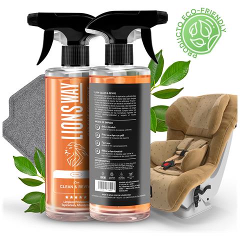 Cleaner Per Rivestimento Per Pelle E Tessile Molto Efficace Con Aroma Ammorbidente - Foto 1