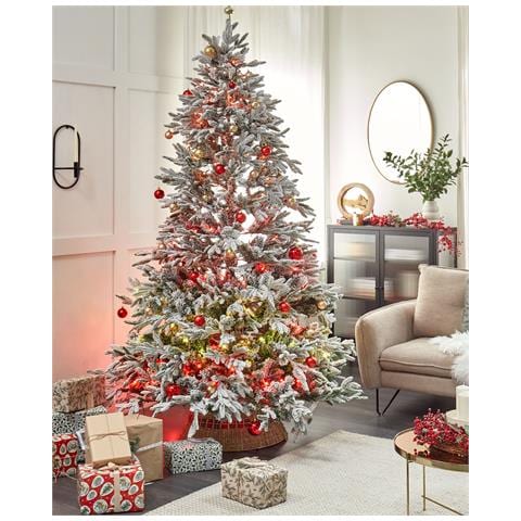 Albero Di Natale Bianco 240 Cm Bassie - Foto 1