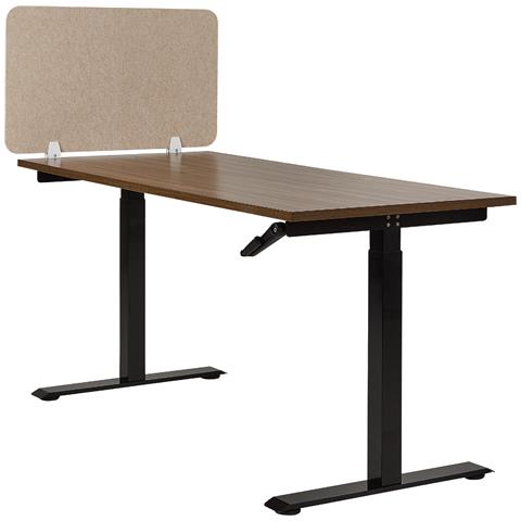 Pannello Divisorio Per Scrivania Beige 80 X 50 Cm Split - Foto 8