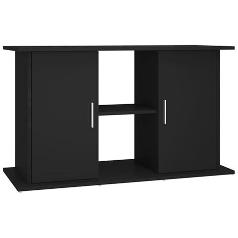 Supporto per Acquario 101x41x58 cm in Legno Multistrato Nero - Foto 1