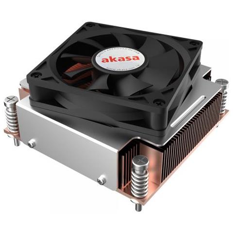 Intel Lga1700 Processore Raffreddatore Ibrido 7 Cm Nero, Rame, Grigio 1 Pz - Foto 2