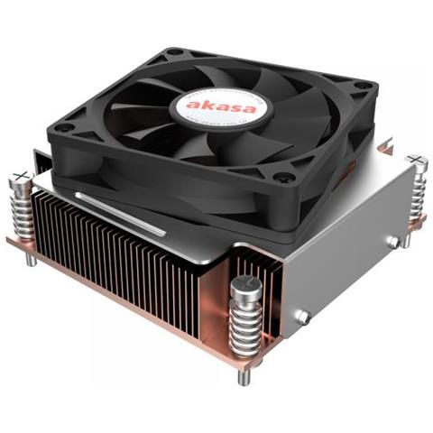 Intel Lga1700 Processore Raffreddatore Ibrido 7 Cm Nero, Rame, Grigio 1 Pz - Foto 1