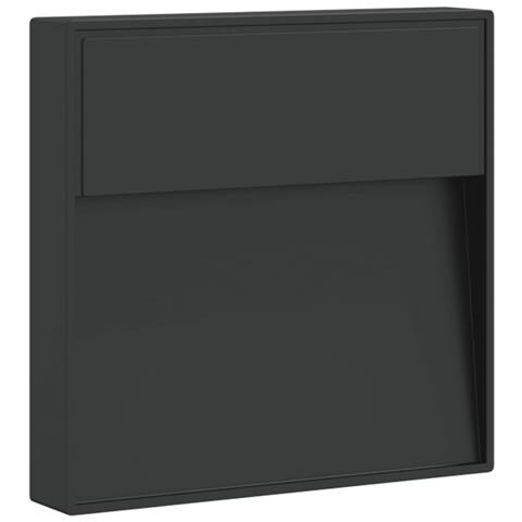 Applique Per Esterni Con Led Nera In Alluminio Pressofuso - Foto 2