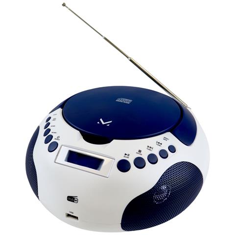 Stereo Music - Bianco - Plastica - 22x21,7x11,8 Cm - Foto 2