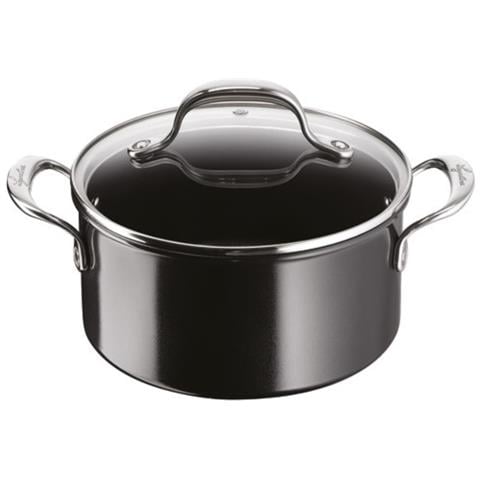 Pentola Da 20 Cm Con Coperchio In Vetro - 010275031220 - Foto 1