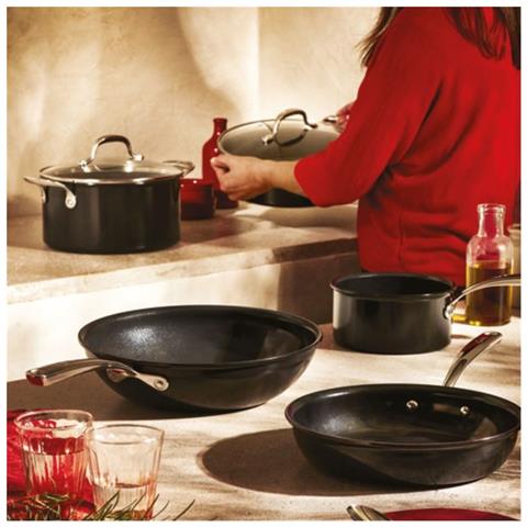 Pentola Da 20 Cm Con Coperchio In Vetro - 010275031220 - Foto 3