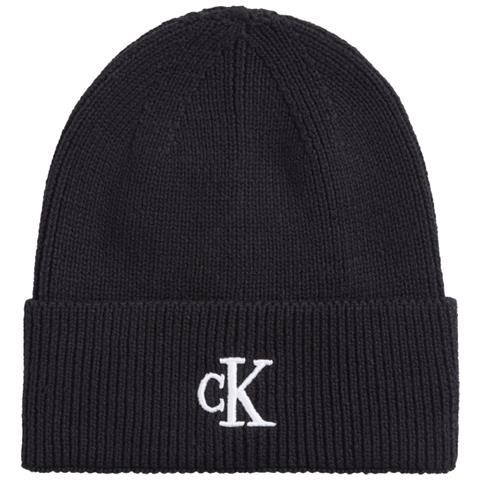 Archive Logo Beanie Beanie Berretto Sintetico Accessori Donna Nero Eu One Size, K60k611255 Bds - Foto 1