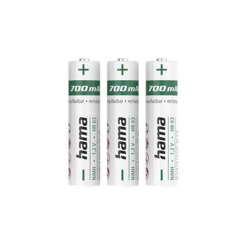 00223526 batteria per uso domestico Batteria ricaricabile Mini Stilo AAA Nichel-Metallo Idruro (NiMH) - Foto 1