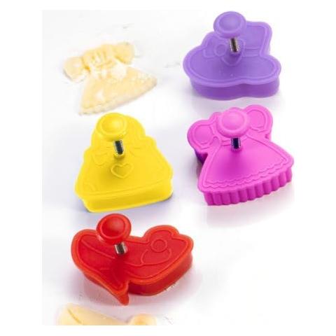 Brandani - Set 4 Stampi Biscotti In Plastica - Foto 1