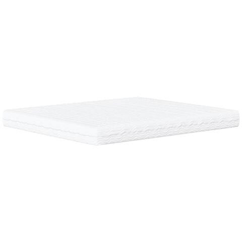 Materasso In Schiuma Bianco 160x210 Cm Durezza H2 H3 - Foto 3