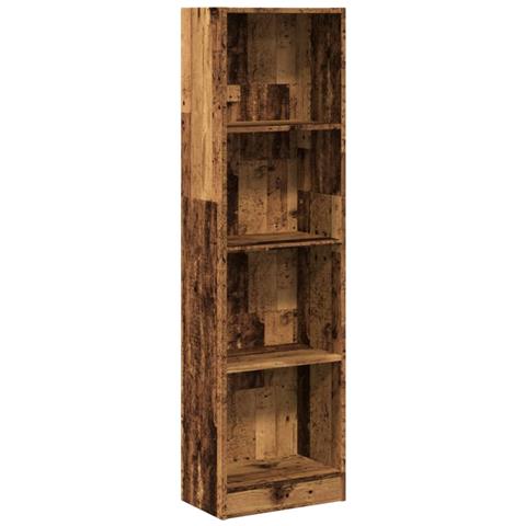 Libreria Legno Antico 40x24x143 Cm In Truciolato - Foto 2