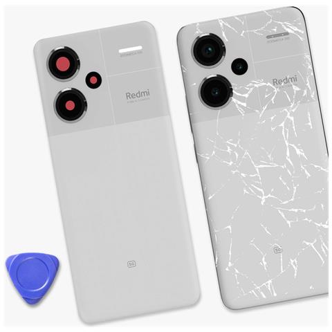Vetro Posteriore Originale Redmi Note 13 Pro Plus Pack, Bianco - Foto 2