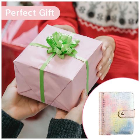 Raccoglitore Tascabile A7 - Kit Quaderno Per Il Budgeting Pink - Foto 3