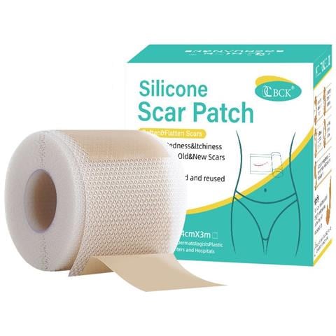 Nastro Per Cicatrici - Fogli Di Silicone Per Cicatrici Beige 1 M - Foto 2