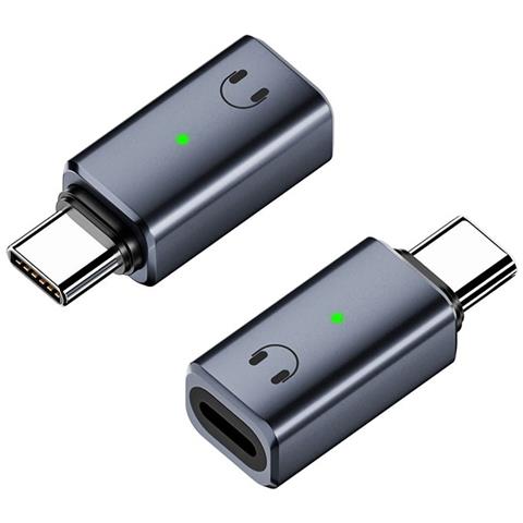 Adattatore Per Cuffie Da Lightning Femmina A Type-c Maschio Per Iphone 15 Grey - Foto 2