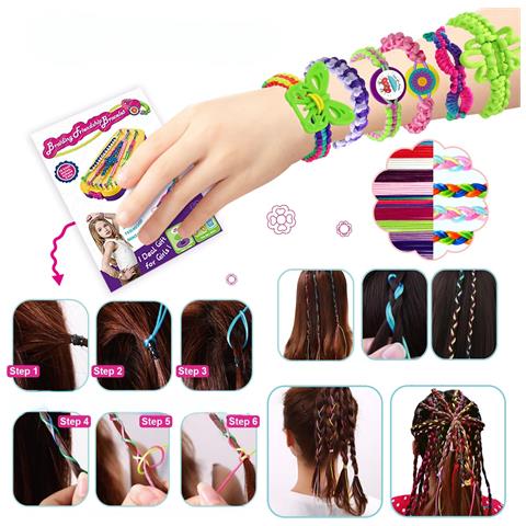 Kit Per La Creazione Di Braccialetti Dell'amicizia Fai Da Te Artigianato Per Ragazze - Foto 2