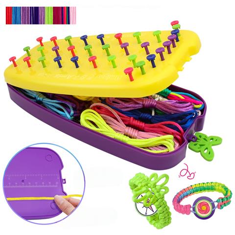 Kit Per La Creazione Di Braccialetti Dell'amicizia Fai Da Te Artigianato Per Ragazze - Foto 5