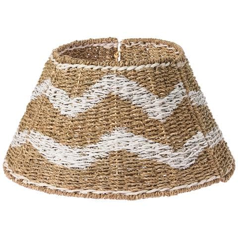 Copri Base Per Albero Di Natale Hiver Alghe Marine Bianco 43 Cm - Foto 2