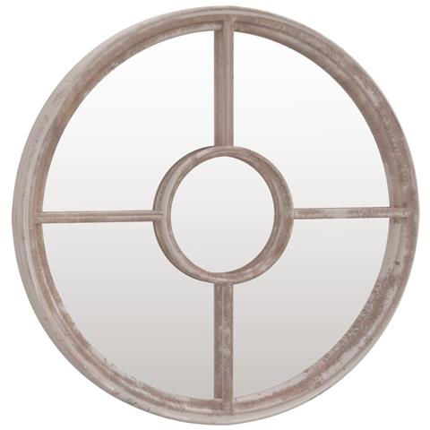 Lusso Casadino - Specchio Sabbia 60x4 Cm Ferro Rotondo Per Uso Interno - Foto 2