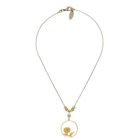 Girocollo In Oro Altalena Rosa - Foto 1