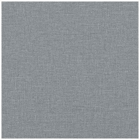 Cuscini per Seduta 4 pcs Grigio chiaro 40 x 40 x 3 cm Tessuto - Foto 9