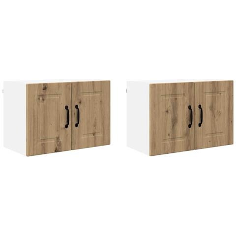 Pensile cucina 2 pcs Rovere artigianale 60 x 31 x 40 cm - Foto 1