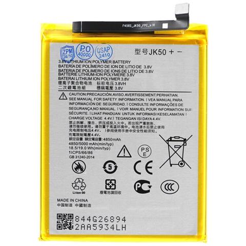 Oem Batteria Pari Originale Jk50 Per Motorola Moto G7 Power G8 Power Lite G20 One Power -e7 Plus - Foto 1