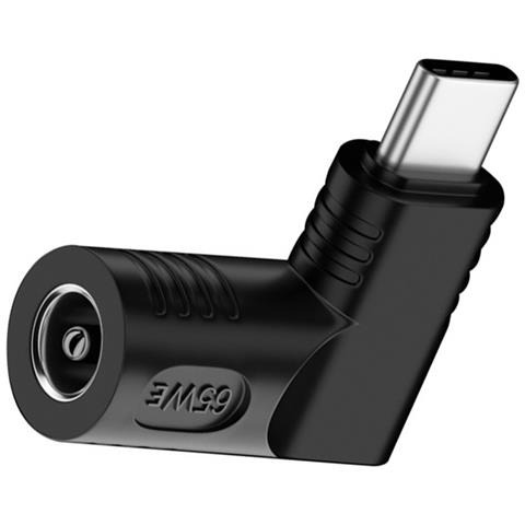 Adattatore Di Alimentazione Pd Da 65w Dc Femmina A Usb Type-c Maschio - Foto 1